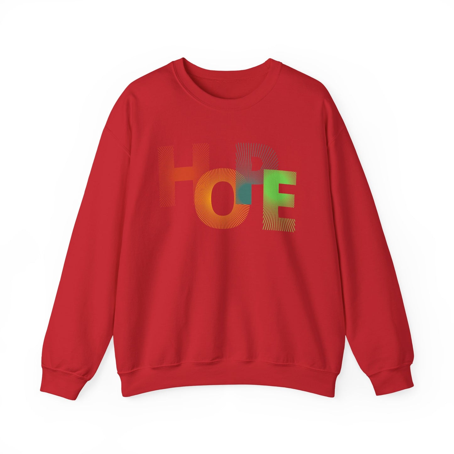 Unisex Hope Sweatshirt, Cozy Crewneck, Gift for Her/Him, Inspirational Apparel, Perfect for Spring