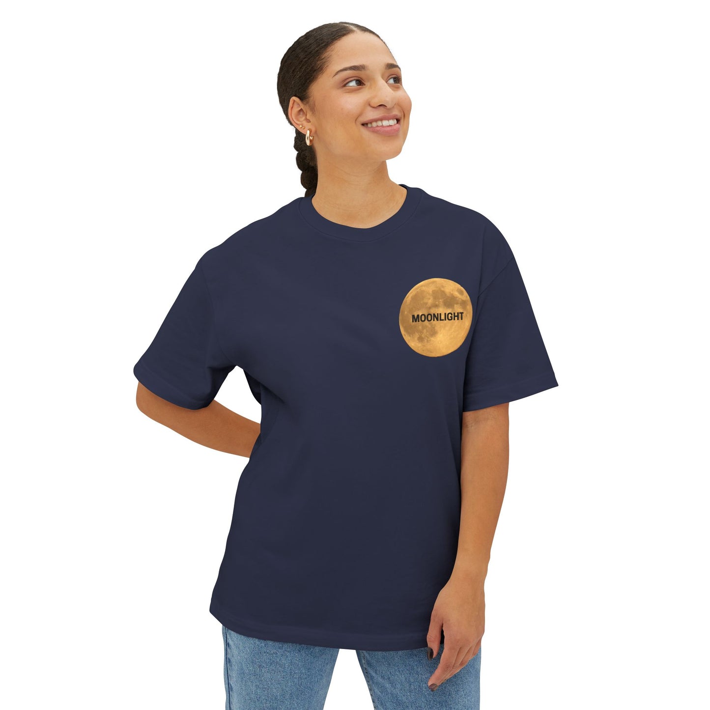 Unisex Oversized Boxy Tee with Inspirational Messages - Perfect for Casual Wear, Gifts, and Self-Expression