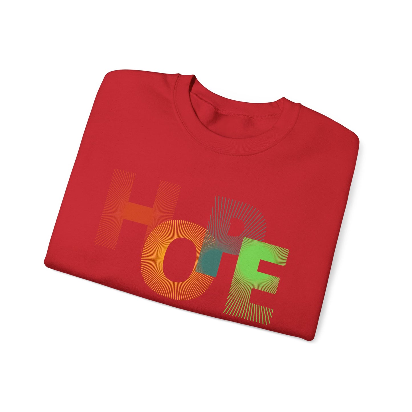 Unisex Hope Sweatshirt, Cozy Crewneck, Gift for Her/Him, Inspirational Apparel, Perfect for Spring