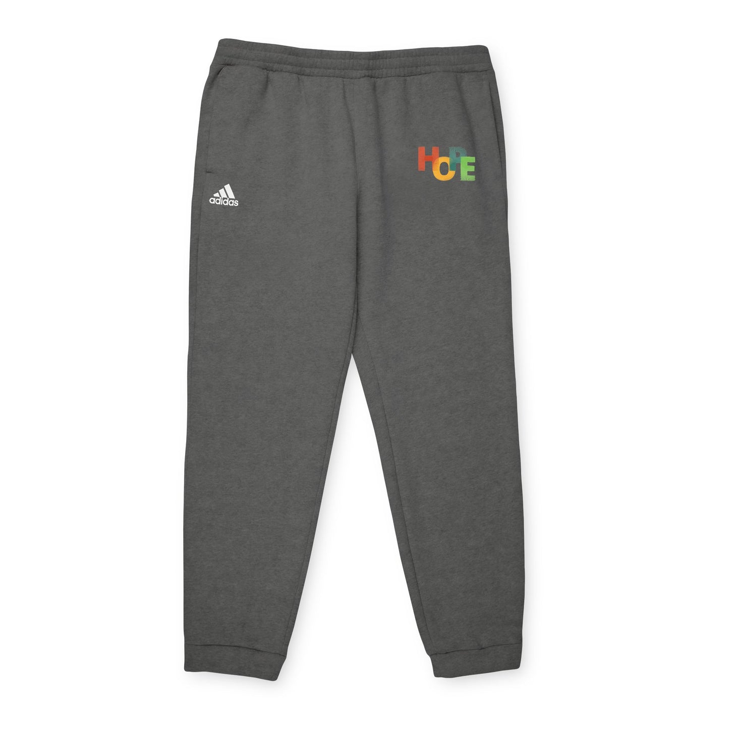 Cozy Unisex Joggers with Colorful 'HOPE' Design | Casual Wear, Athleisure, Gift for Him/Her, Comfortable Lounge Pants, Holiday Apparel