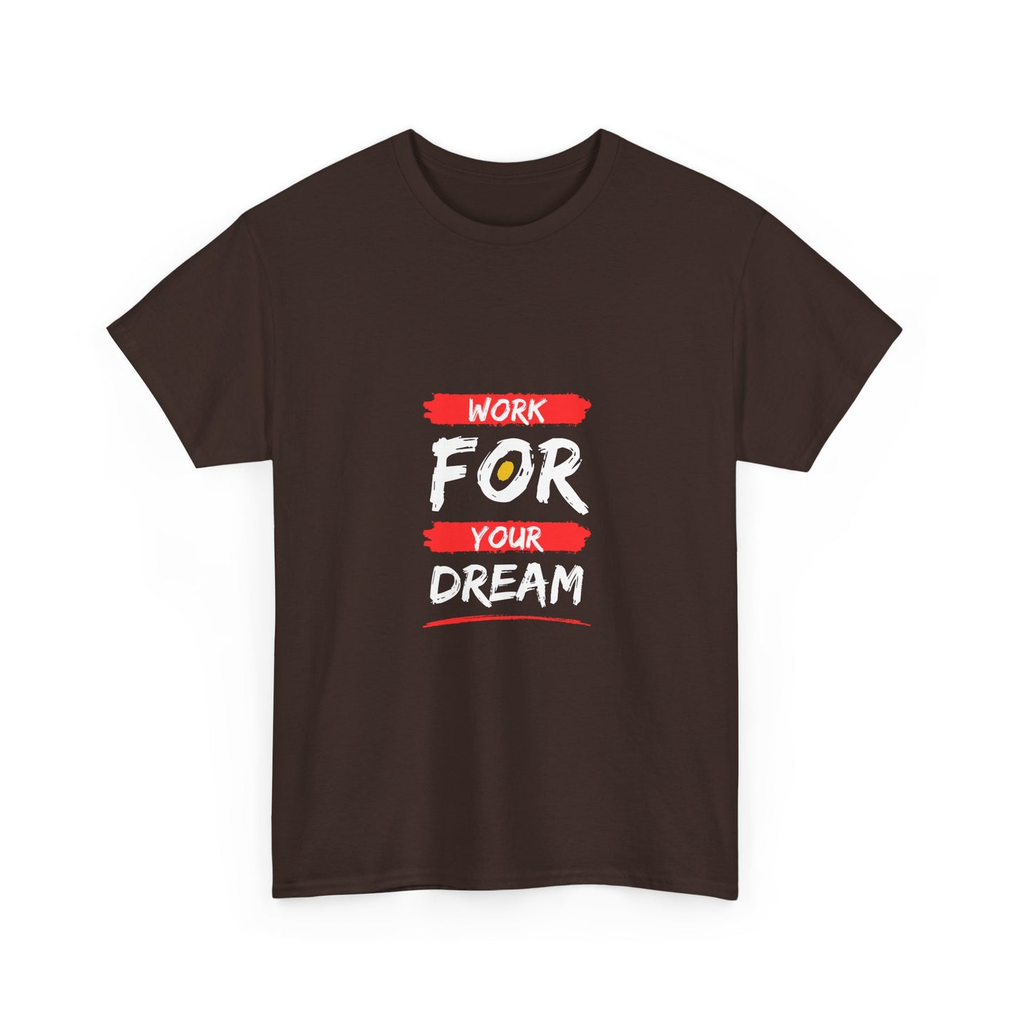 Motivational Tee - Work for Your Dream, Inspirational Shirt, Gift for Dreamers, Unisex Cotton Tee, Life Goals Apparel, Positive Vibes [...]