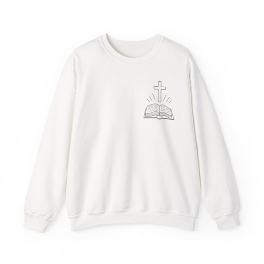 Faith-Inspired Unisex Crewneck Sweatshirt, Inspirational Sweatshirt, Religious Gift, Christian Apparel, Scripture Quote Sweatshirt, [...]