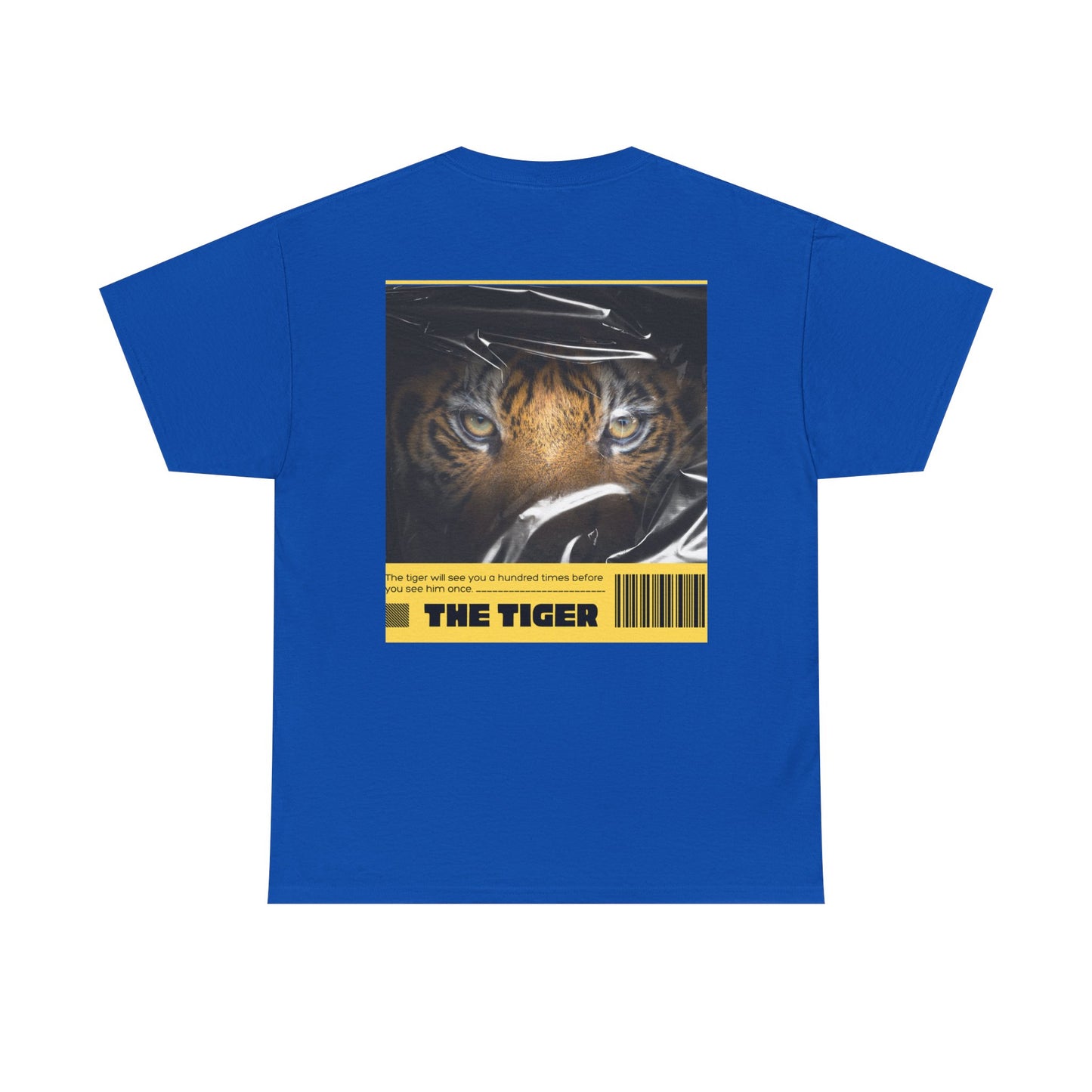 Fierce Tiger Graphic Tee, Unisex Cotton T-Shirt, Animal Lover Shirt, Wildlife Tee, Nature Enthusiast Gift
