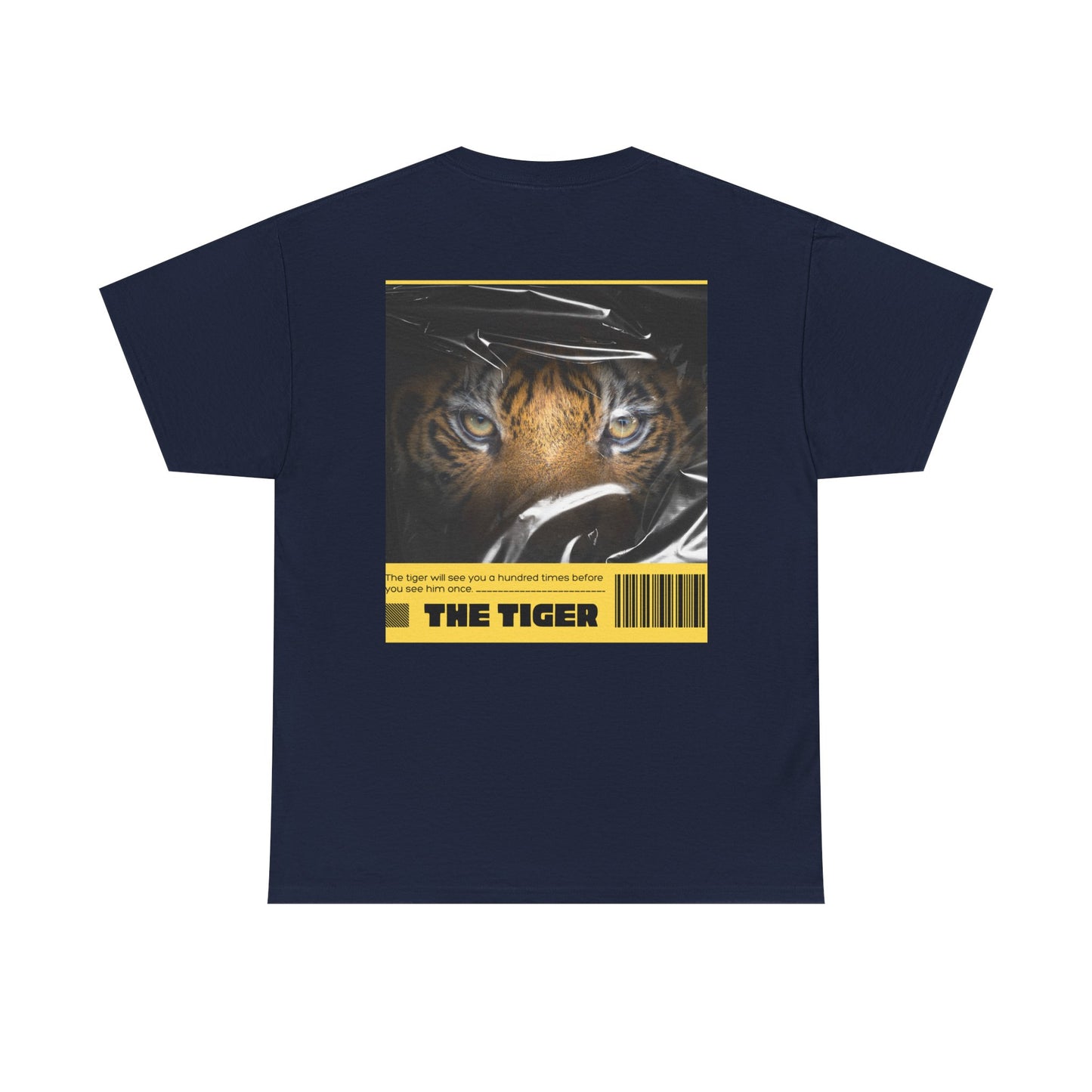 Fierce Tiger Graphic Tee, Unisex Cotton T-Shirt, Animal Lover Shirt, Wildlife Tee, Nature Enthusiast Gift