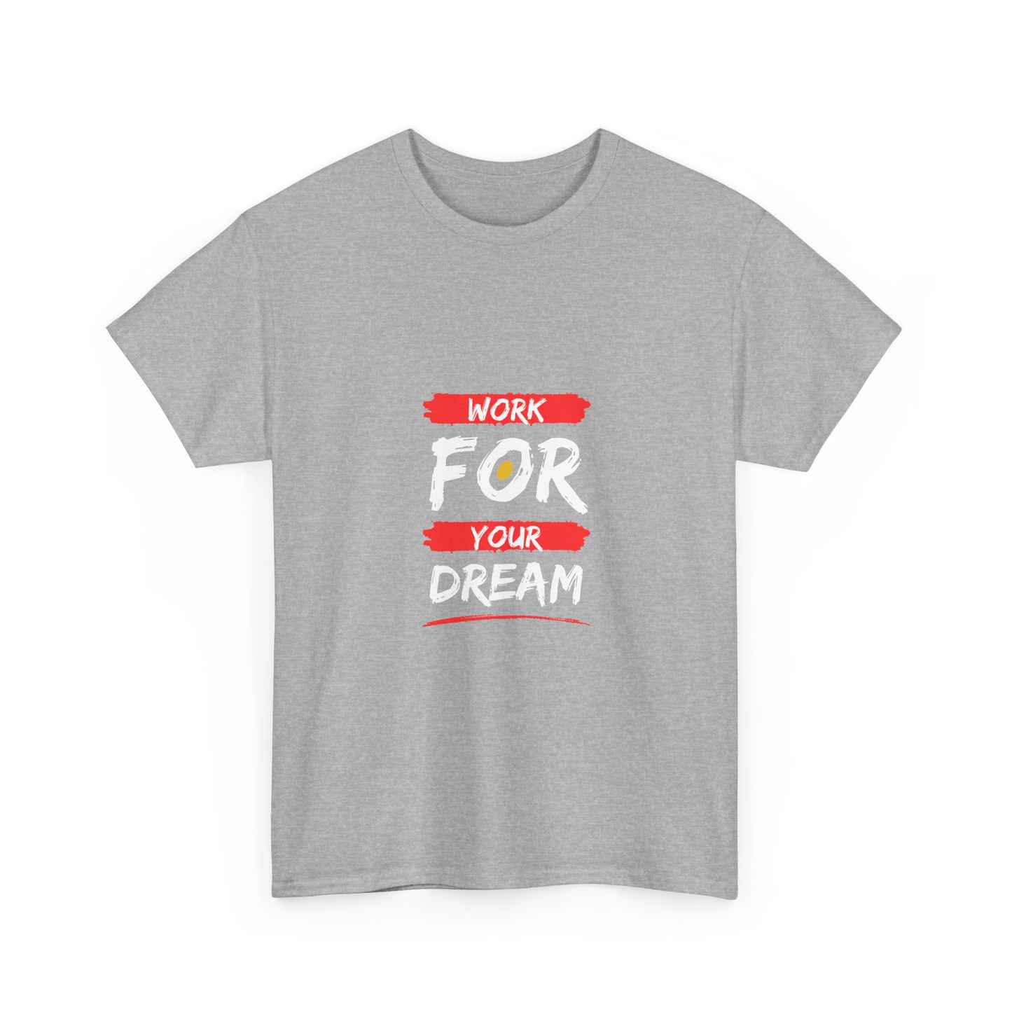 Motivational Tee - Work for Your Dream, Inspirational Shirt, Gift for Dreamers, Unisex Cotton Tee, Life Goals Apparel, Positive Vibes [...]