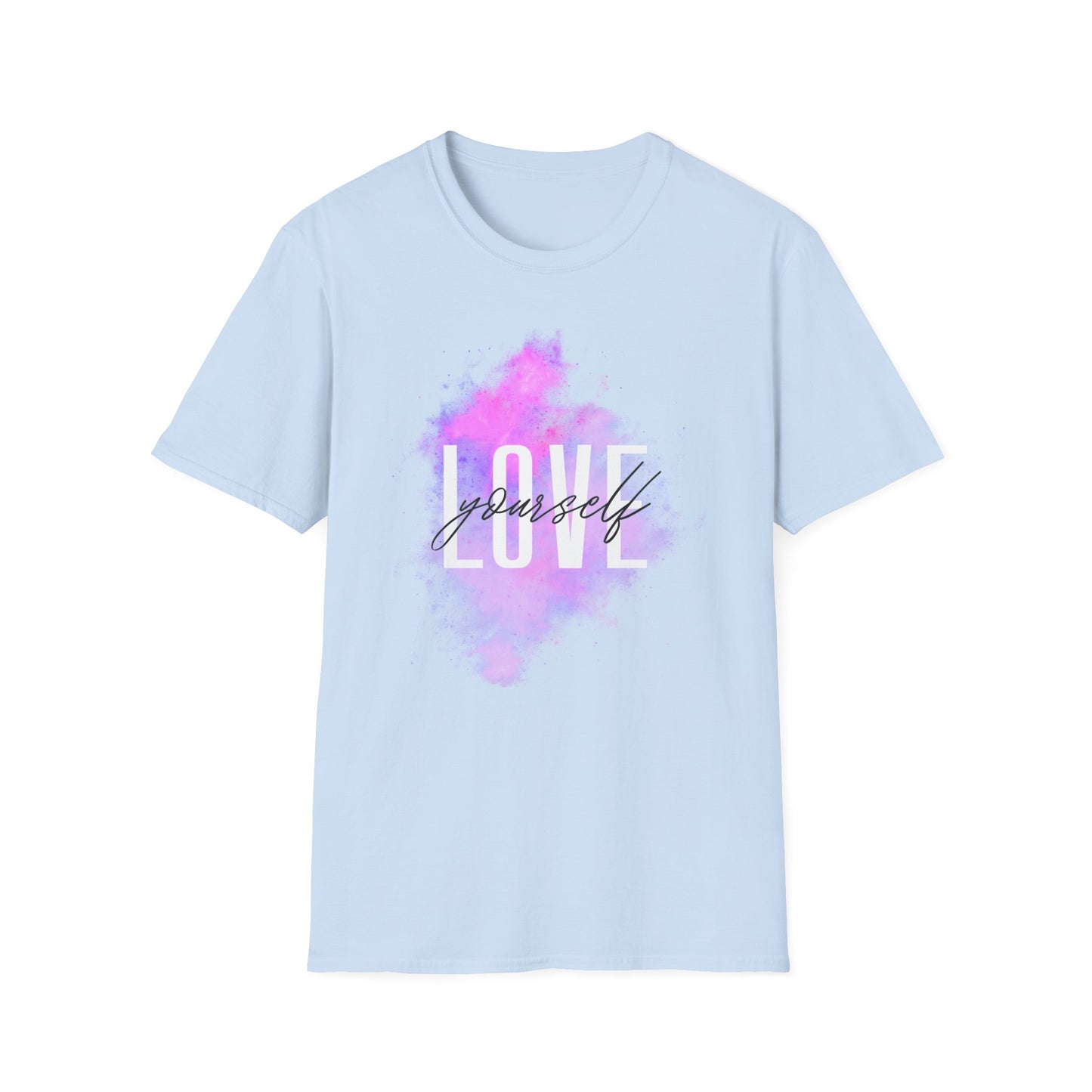 Love Yourself Unisex Softstyle T-Shirt | Inspirational Shirt, Self-Love Tee, Casual Wear, Gift for Friends, Motivational Top