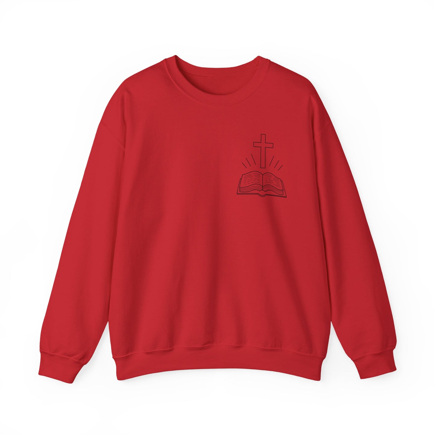 Faith-Inspired Unisex Crewneck Sweatshirt, Inspirational Sweatshirt, Religious Gift, Christian Apparel, Scripture Quote Sweatshirt, [...]