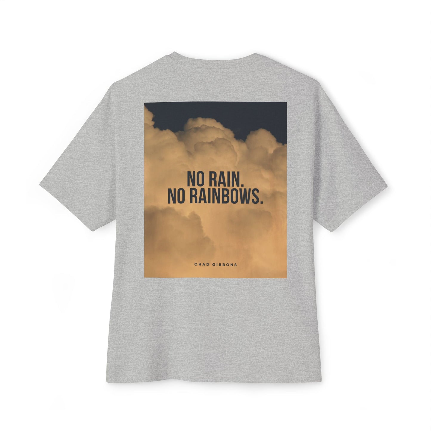 Unisex Oversized Boxy Tee with Inspirational Messages - Perfect for Casual Wear, Gifts, and Self-Expression