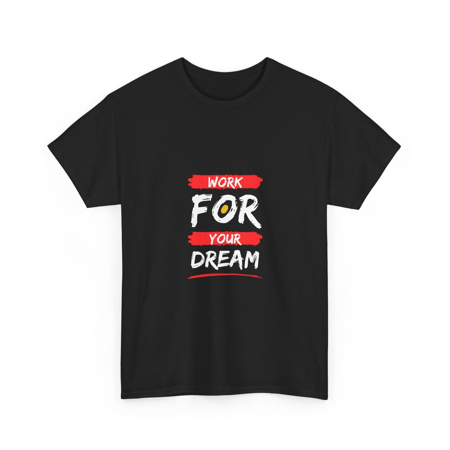 Motivational Tee - Work for Your Dream, Inspirational Shirt, Gift for Dreamers, Unisex Cotton Tee, Life Goals Apparel, Positive Vibes [...]