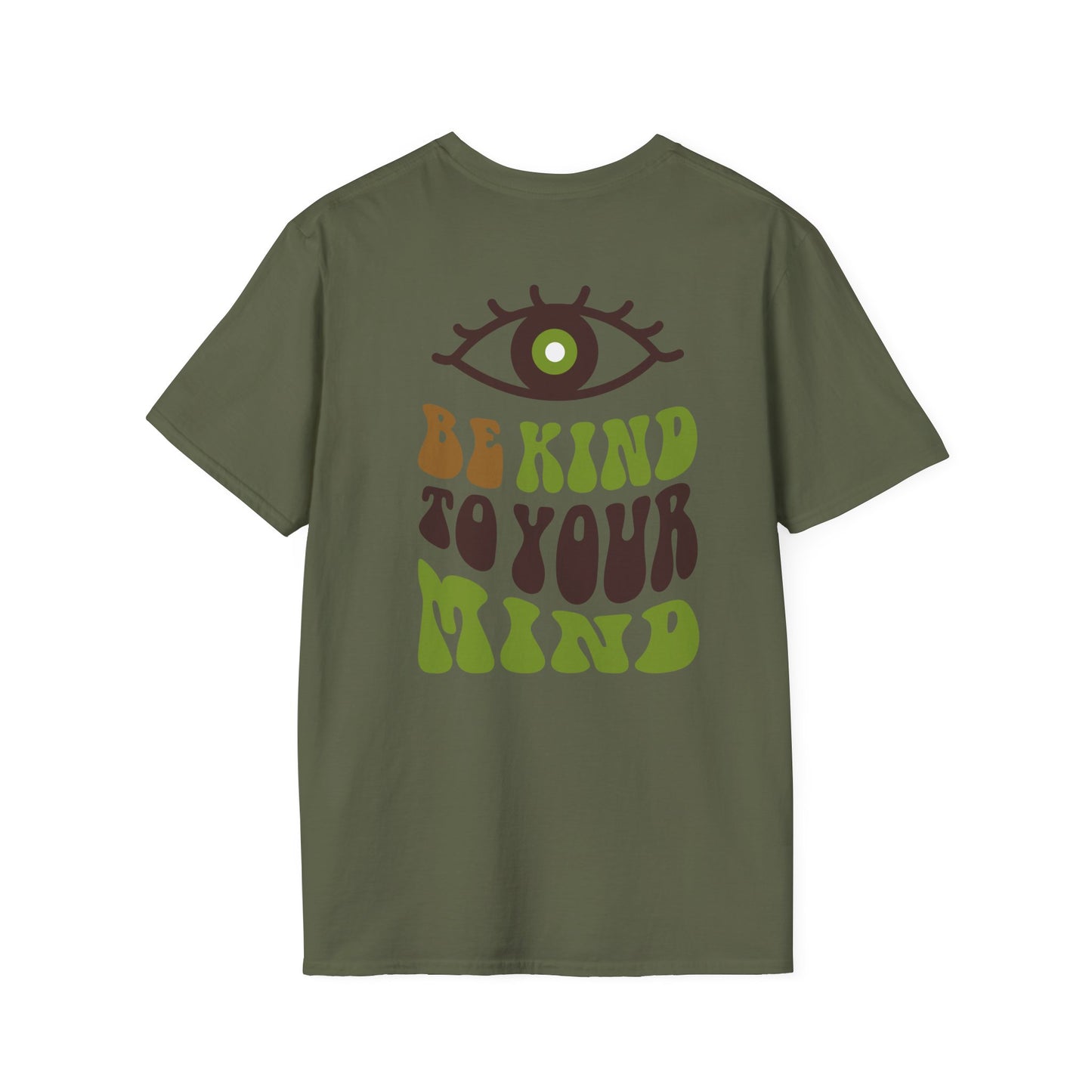 Eye-Opening Kindness T-Shirt | Unisex Graphic Tee, Mindfulness Shirt, Positive Vibes Apparel, Gift for Mental Health Awareness