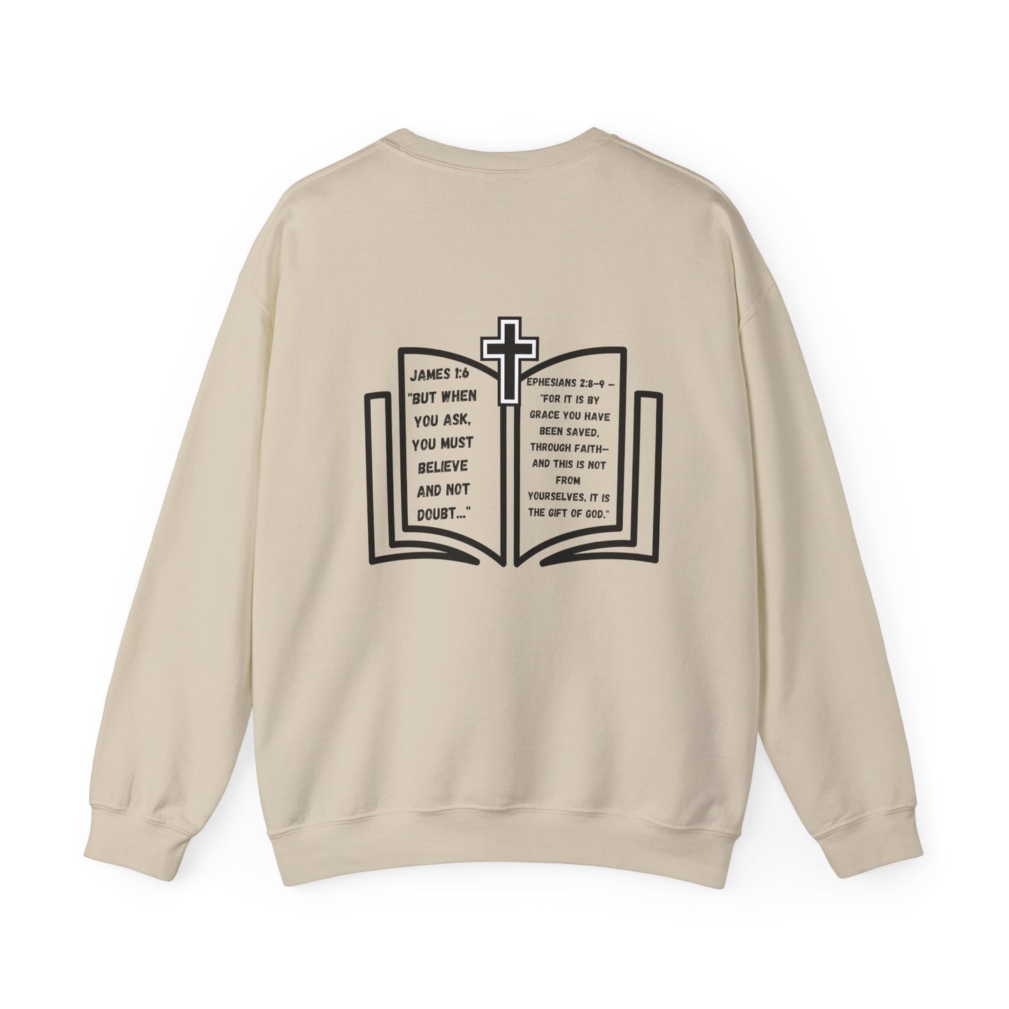 Faith-Inspired Unisex Crewneck Sweatshirt, Inspirational Sweatshirt, Religious Gift, Christian Apparel, Scripture Quote Sweatshirt, [...]