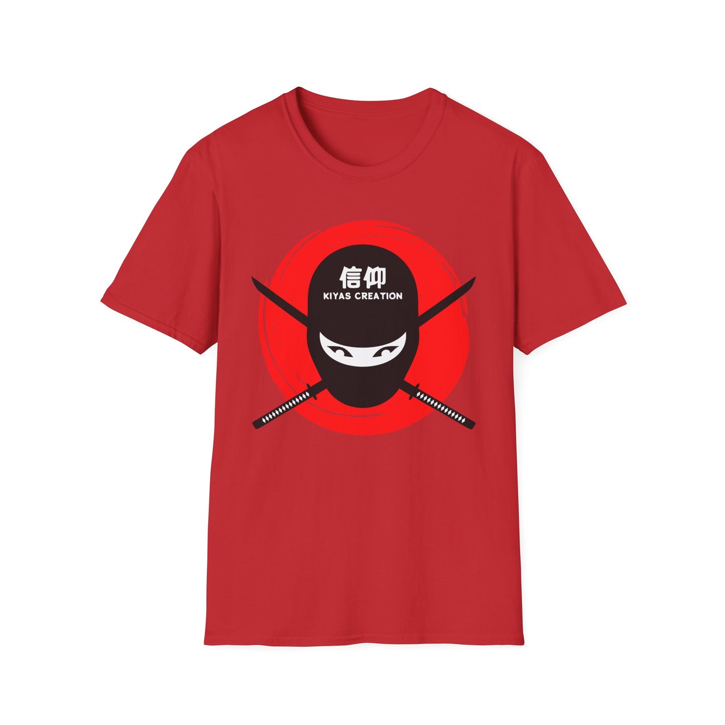 Ninja Inspired Unisex Softstyle T-Shirt, Cool Graphic Tee, Anime Clothing, Gift for Gamers, Casual Streetwear