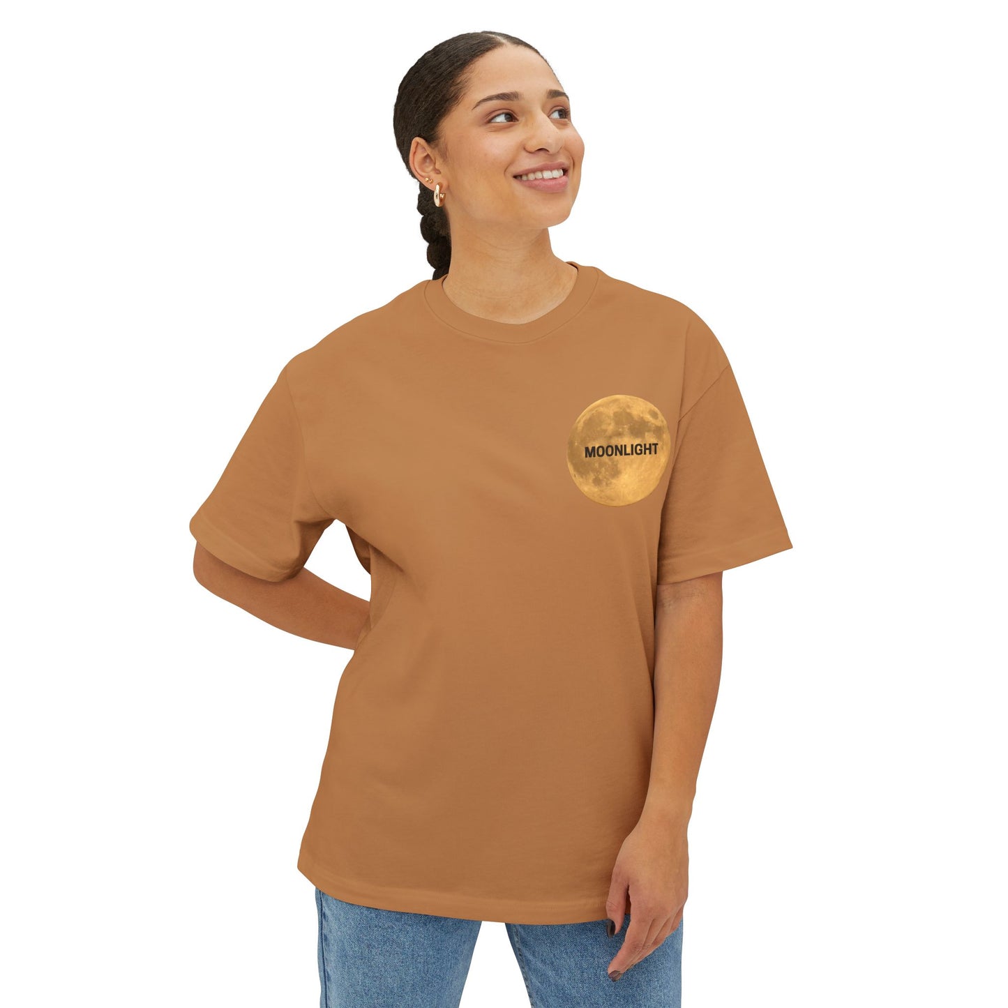 Unisex Oversized Boxy Tee with Inspirational Messages - Perfect for Casual Wear, Gifts, and Self-Expression