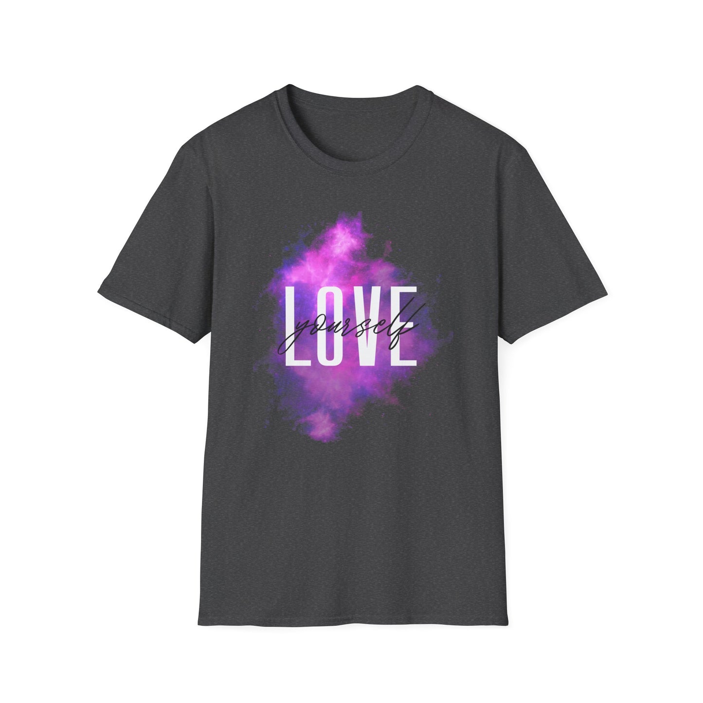 Love Yourself Unisex Softstyle T-Shirt | Inspirational Shirt, Self-Love Tee, Casual Wear, Gift for Friends, Motivational Top