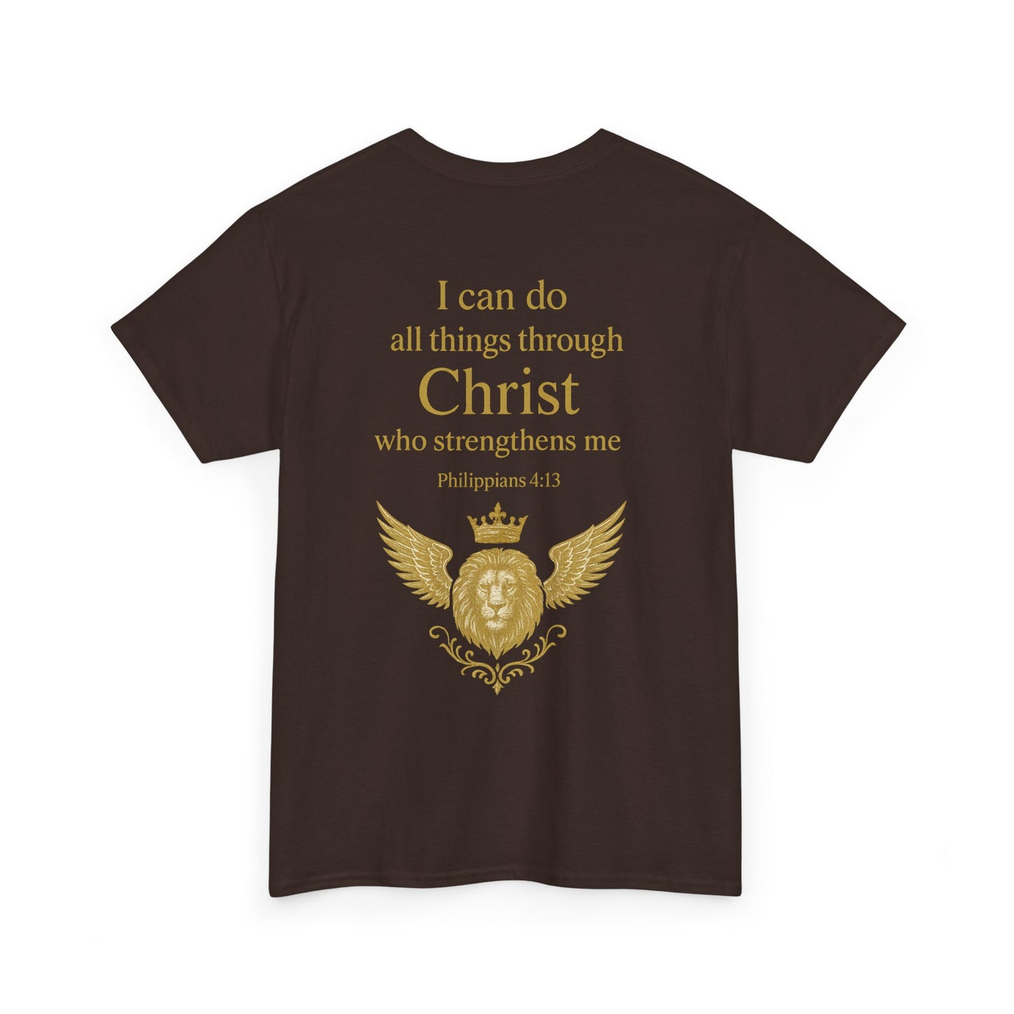 Inspirational Unisex T-Shirt - Spiritual Strength, Faith Apparel, Bible Verse Tee, Motivational Gift, Christian Wear